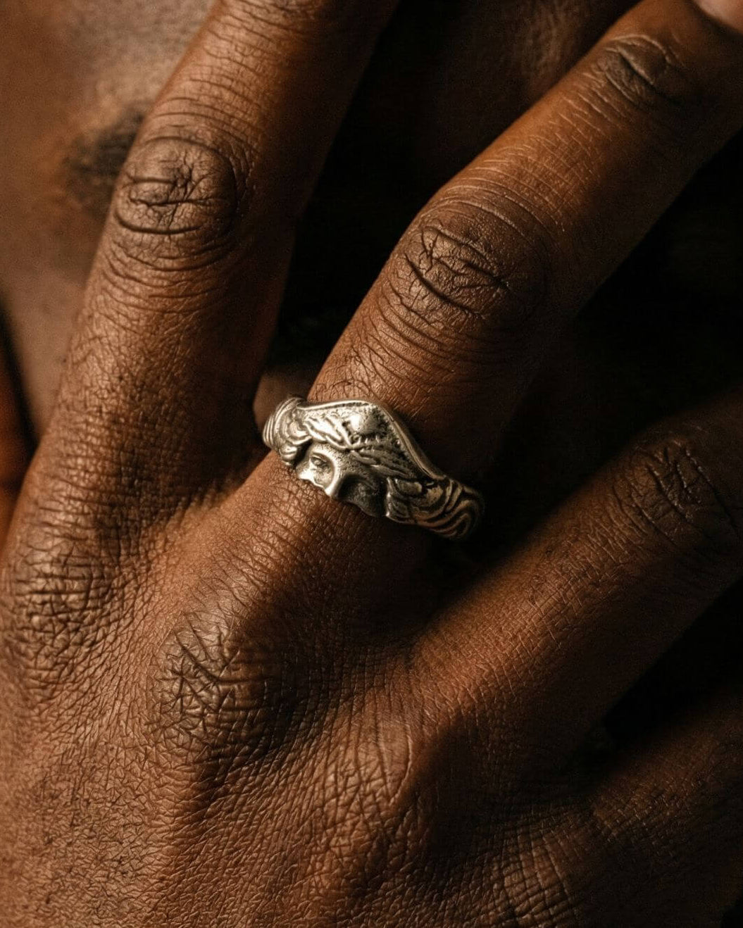 アクセサリー PRY Stannum Leather Ring 002 [Leather] ATHENA